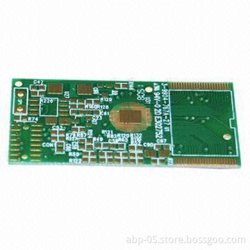 2-layer PCB for Industrial Test and Control Products, Fr-4 1.6mm, Flash Gold for Bonding